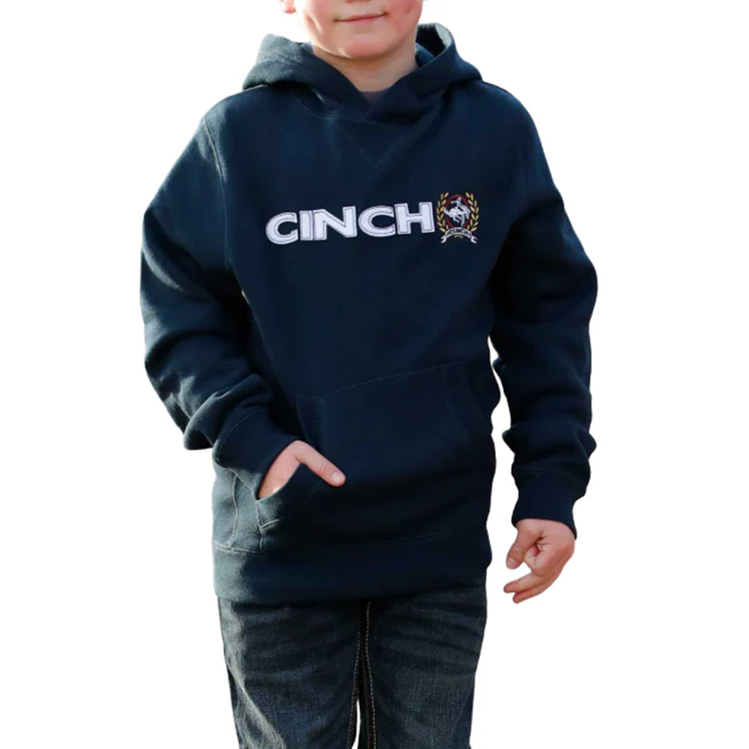 Cinch Pull à capuche avec logo pour garçon
