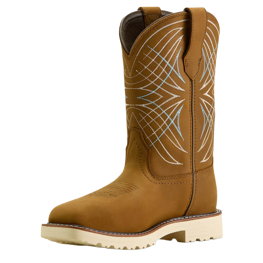 Ariat Work Women's Activator CSA Waterproof Steel Toe Dusted Brown Boots