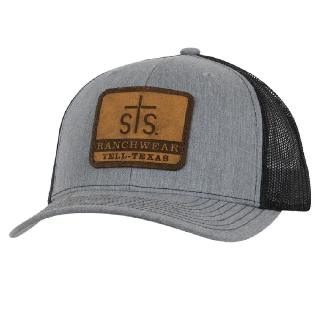 Casquette Homme en Cuir Découpé STS Ranchwear