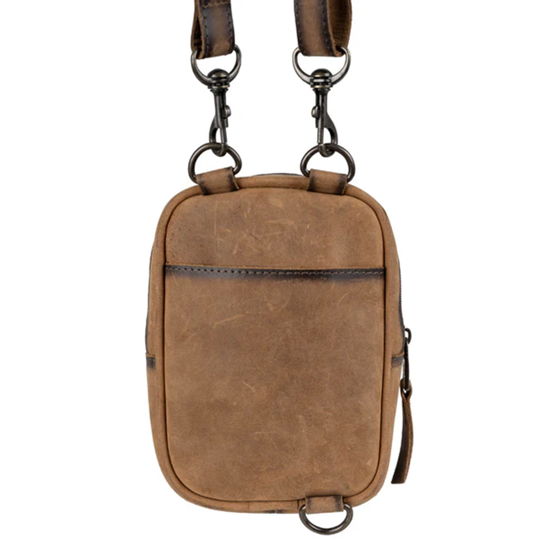 Bandoulière Auzlyn en peau de vache STS Ranchwear