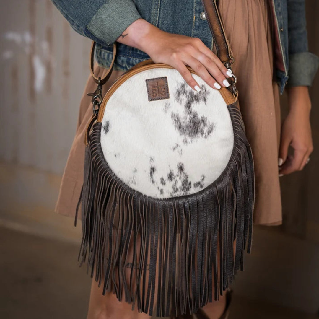 Sac fourre-tout en cuir de vachette Vaquero STS Ranchwear
