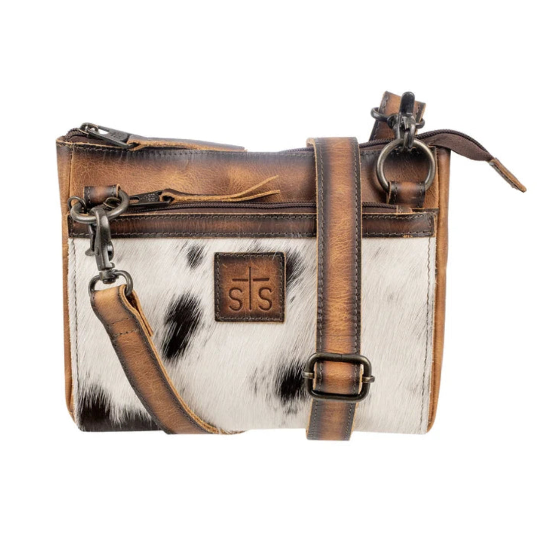 Sac fourre-tout en cuir de vachette Vaquero STS Ranchwear