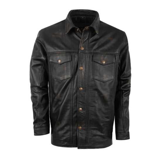 STS Ranchwear Men's Rancher Leather Jacket