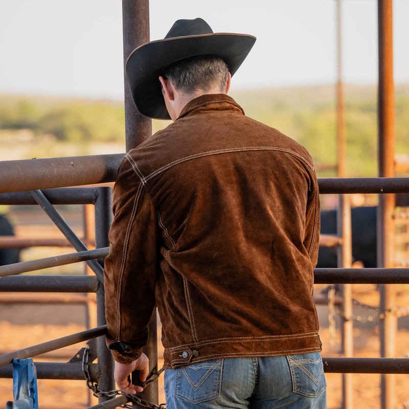 STS Ranchwear Men's Russel Leather Jacket