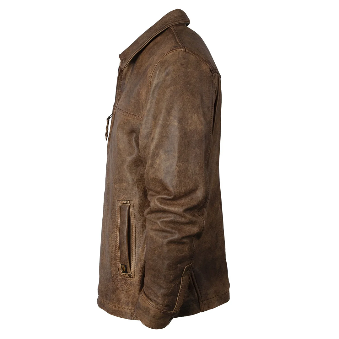 STS Ranchwear Men's Rifleman Leather Jacket
