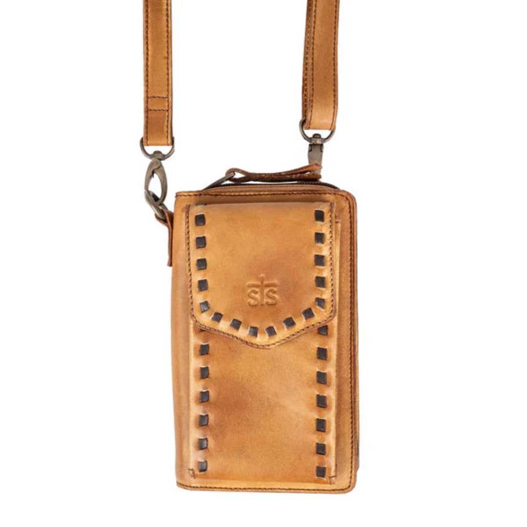 STS Ranchwear Bandera Tan Quickdraw Crossbody Wallet