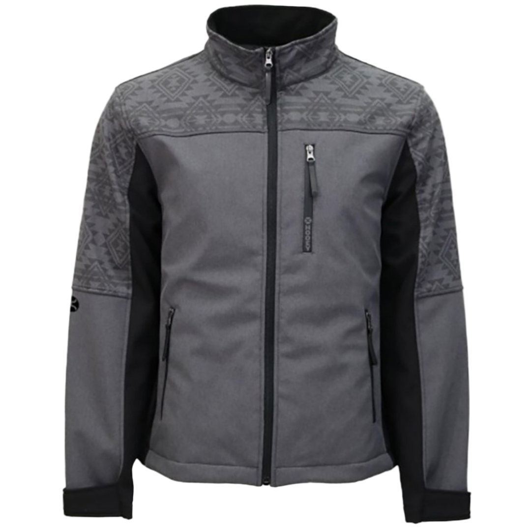 Hooey Men's Aztec Detail Softshell Jacket