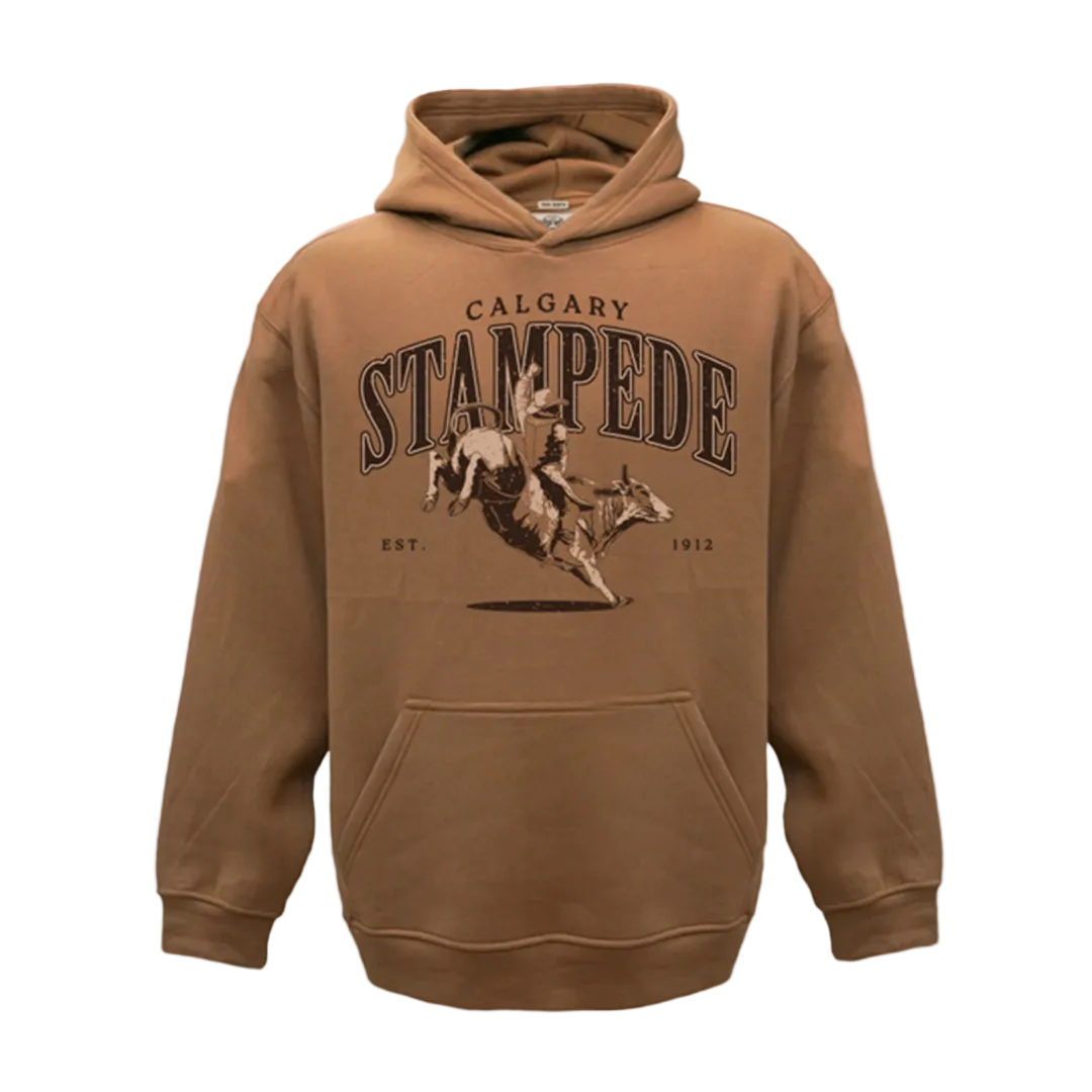 Coton Ouaté à Capuchon Unisexe Logo Calgary Stampede