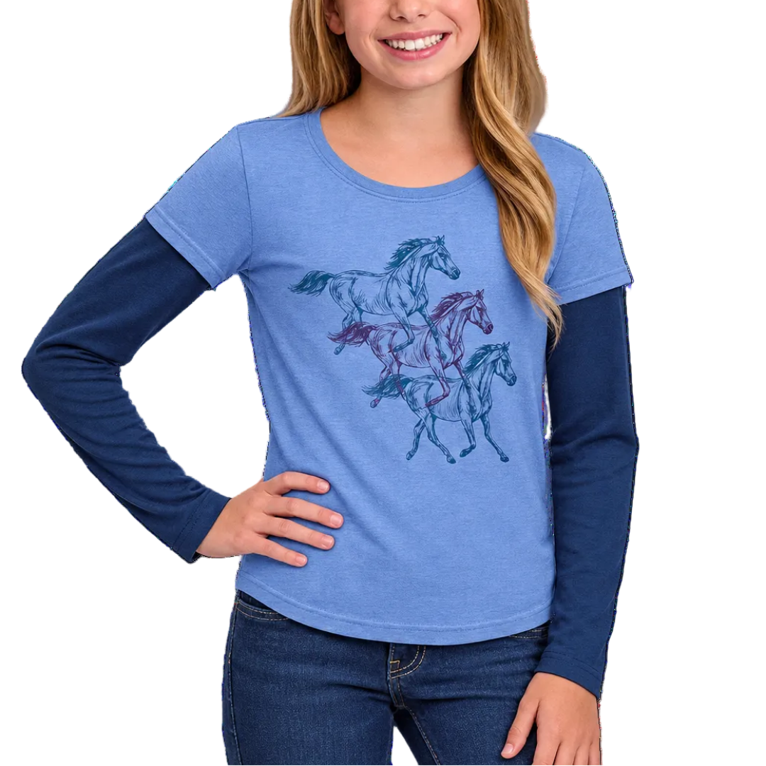 Roper Girls' Long Sleeve T-shirt