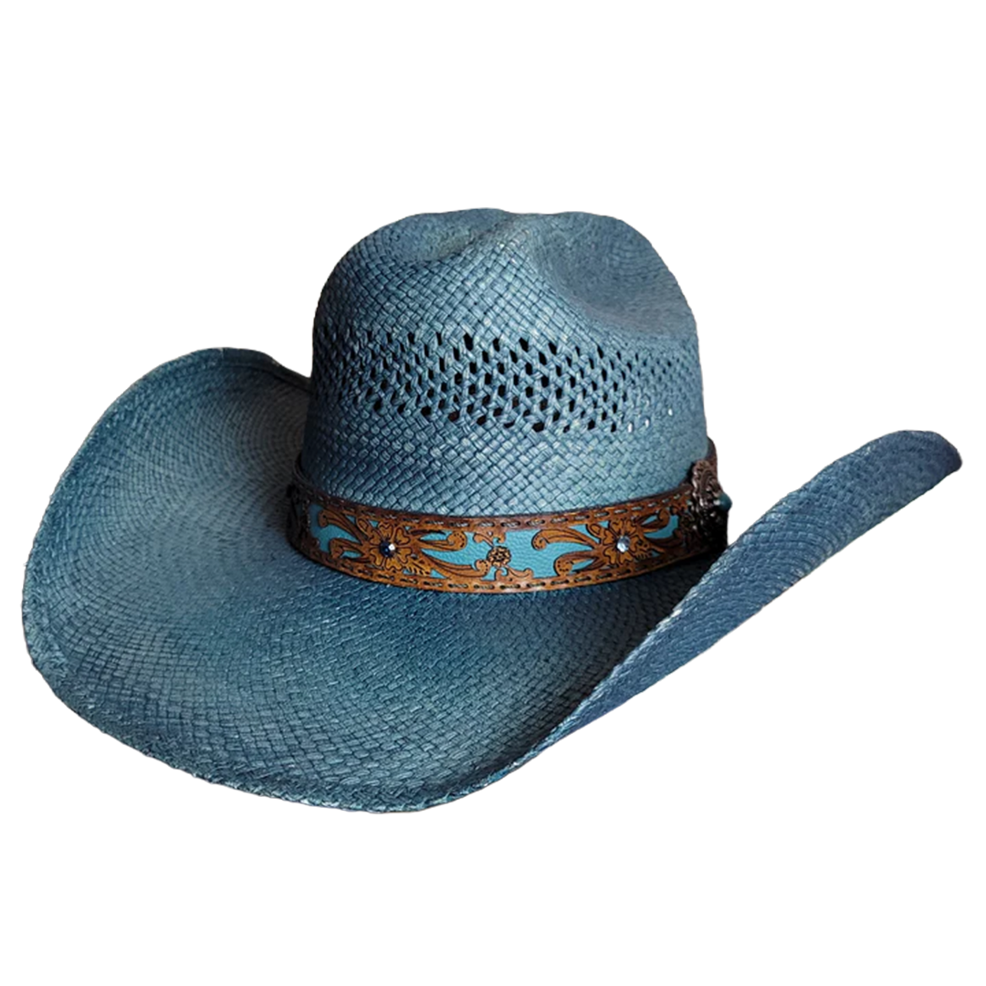 Bullhide Hats Women's Highway Money Forest Straw Cowboy Hat