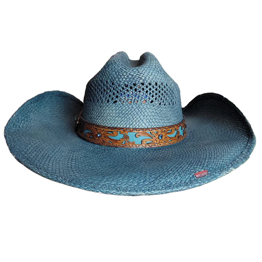 Bullhide Hats Women's Highway Money Forest Straw Cowboy Hat