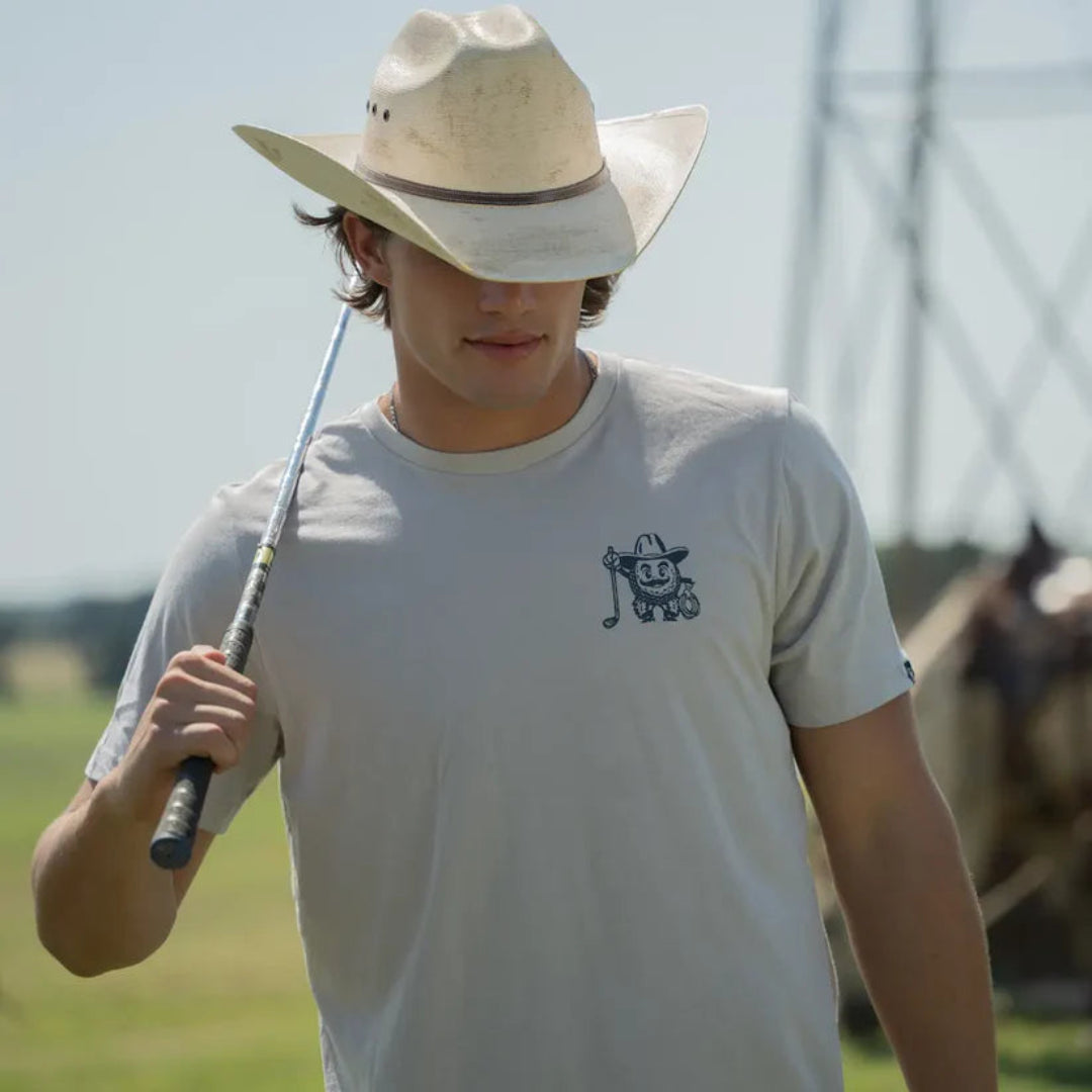 Cowboy Cool Unisex Outlaw Golf T-Shirt