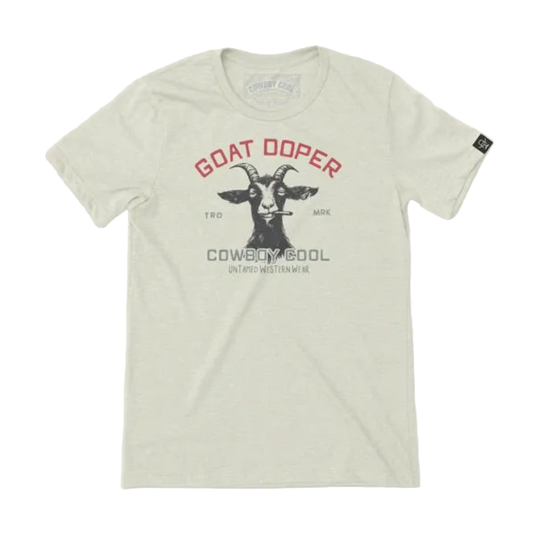 Cowboy Cool Unisex Goat Doper T-Shirt