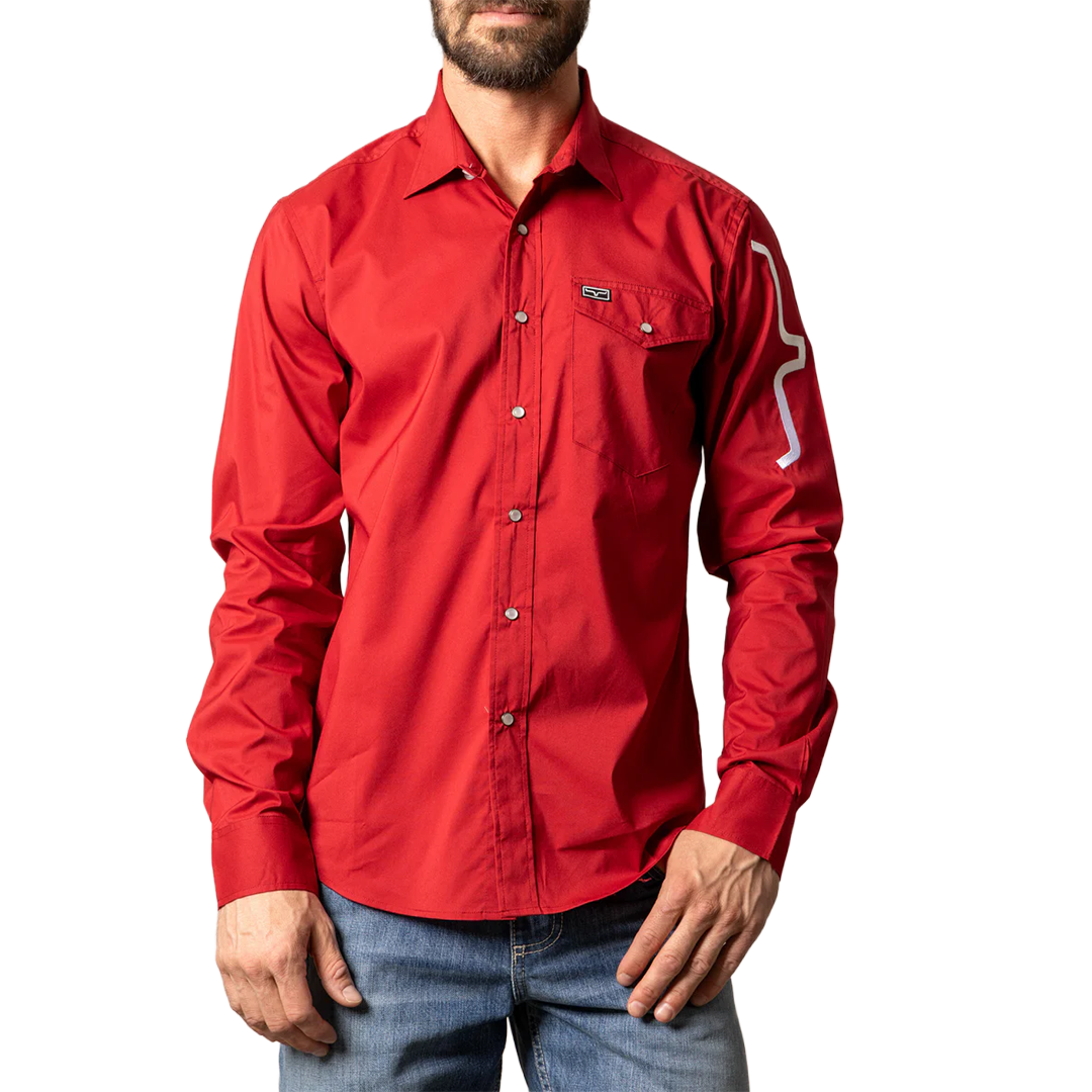 Kimes Ranch Men's Talbott Long Sleeve Snap Shirt