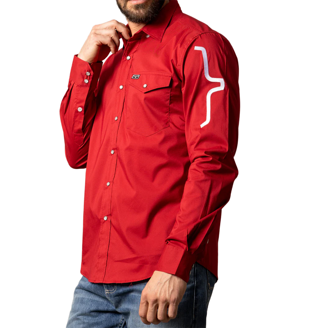 Kimes Ranch Men's Talbott Long Sleeve Snap Shirt