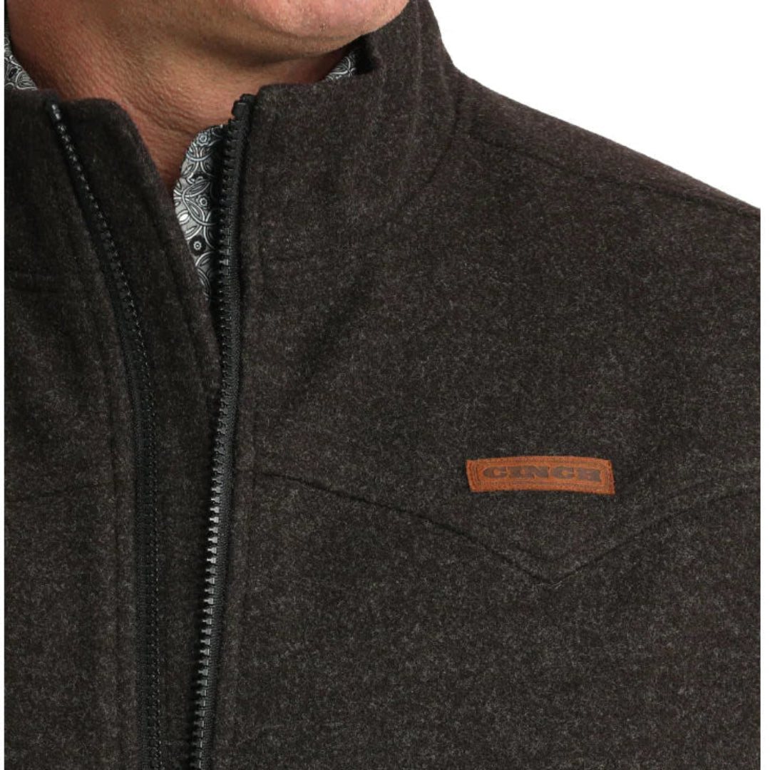 Cinch Men's Fleece Zip Vest