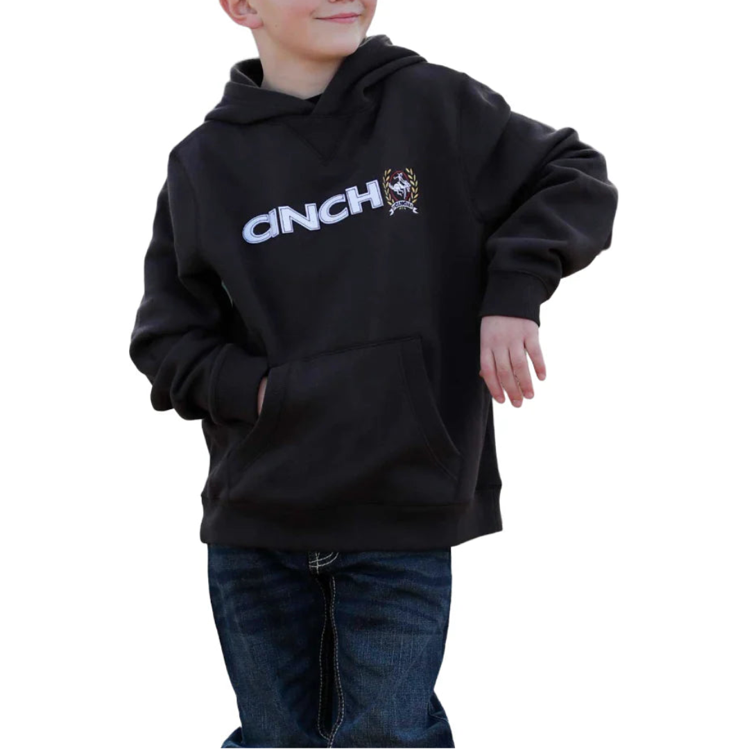 Cinch Pull à capuche avec logo pour garçon