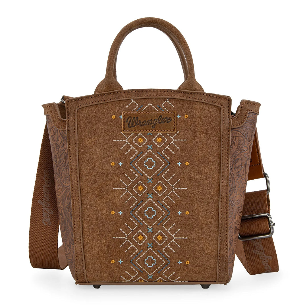 Wrangler Women's Aztec Tote Crossbody