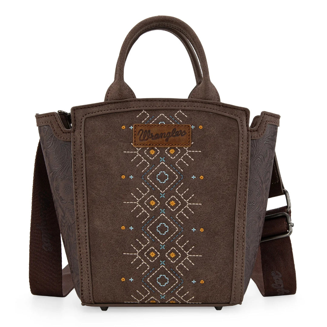 Wrangler Women's Aztec Tote Crossbody
