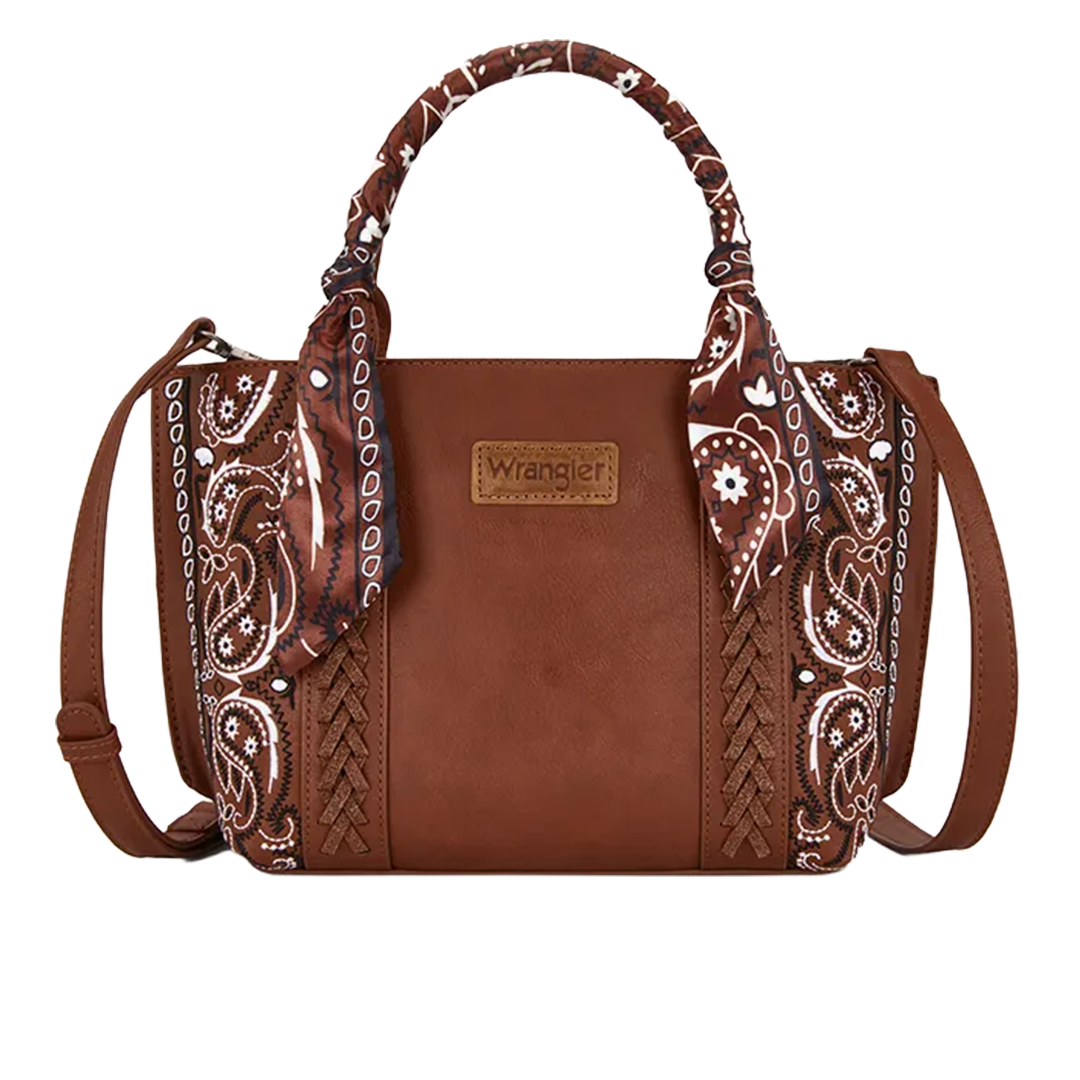 Wrangler Women's Braided Desert Paisley Handbag Collection