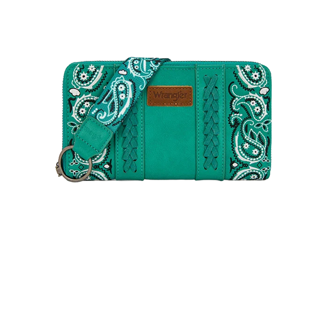 Wrangler Women's Western Desert Paisley Wallet