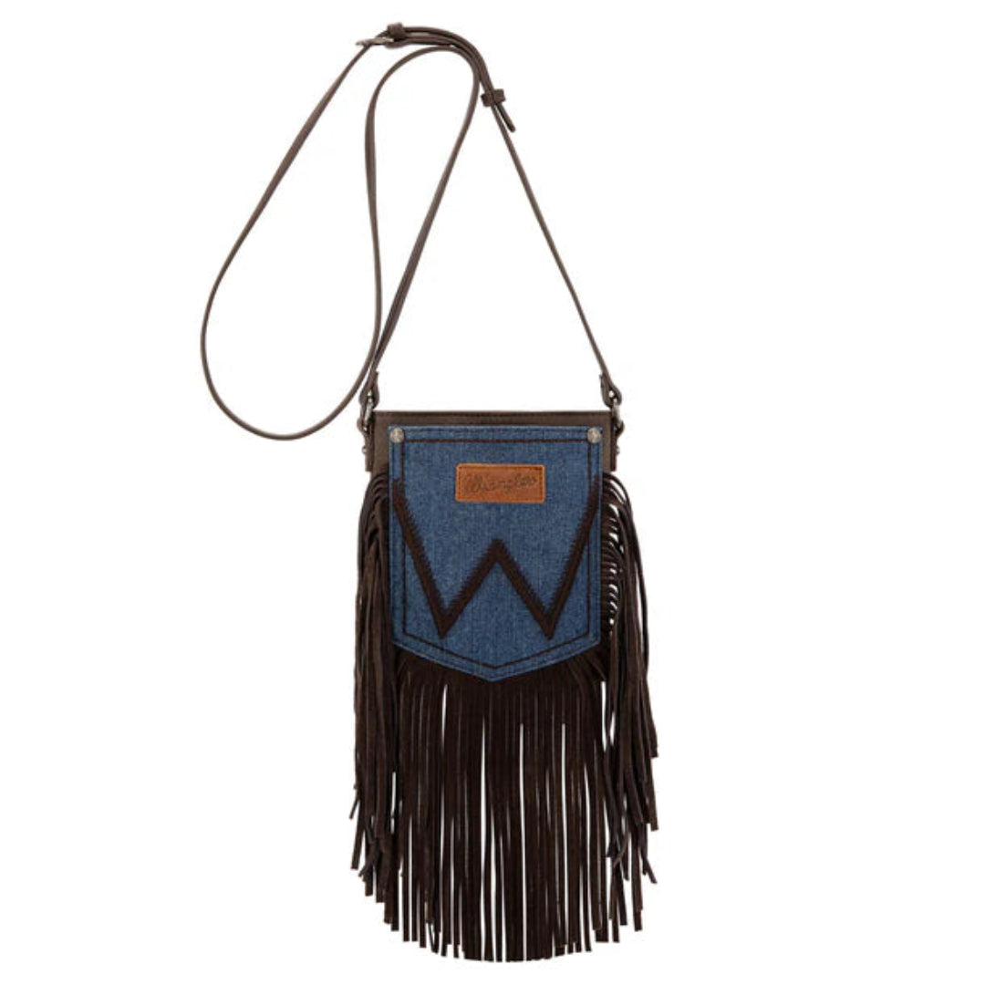 Wrangler Rivets Franges Sac bandoulière