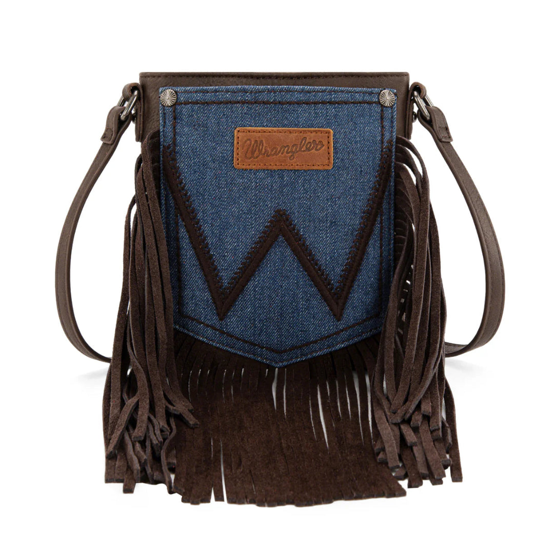 Wrangler Rivets Franges Sac bandoulière