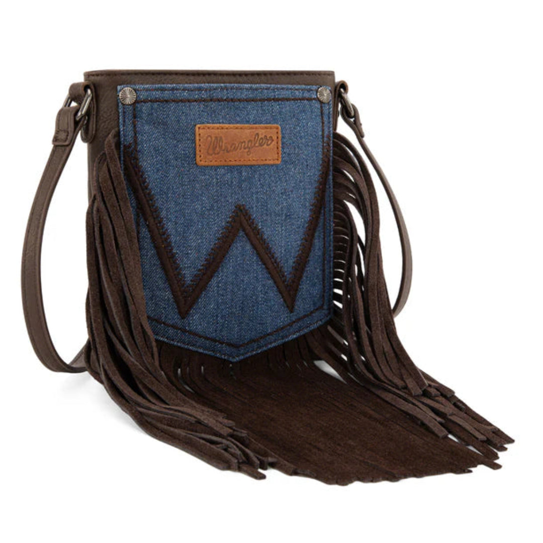 Wrangler Rivets Franges Sac bandoulière