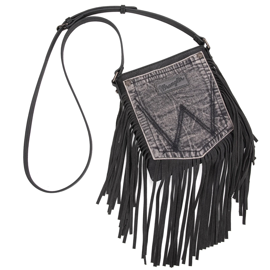 Wrangler Fringe Crossbody Purse