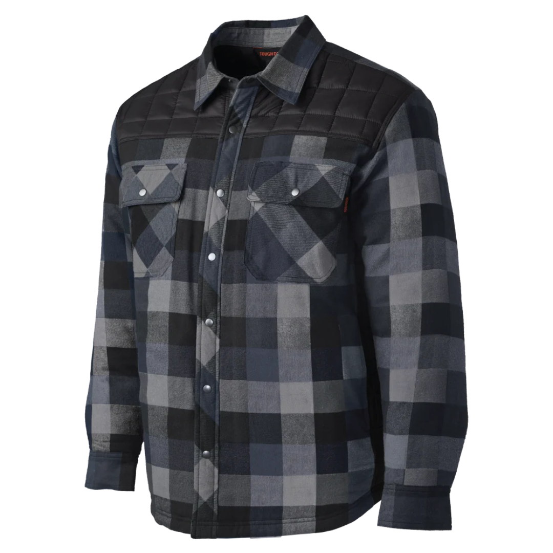 Tough Duck Men's Hybrid Quilted Flannel Shirt