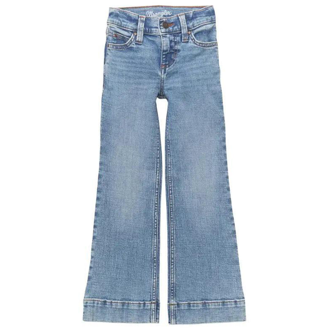 Wrangler Girls' Bootcut Trouser Jeans