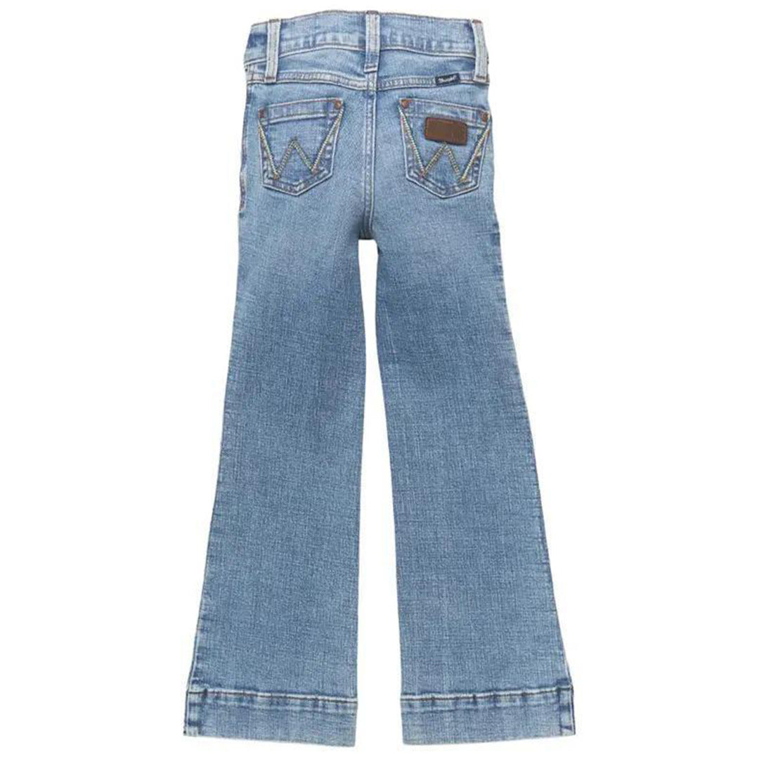 Wrangler Girls' Bootcut Trouser Jeans