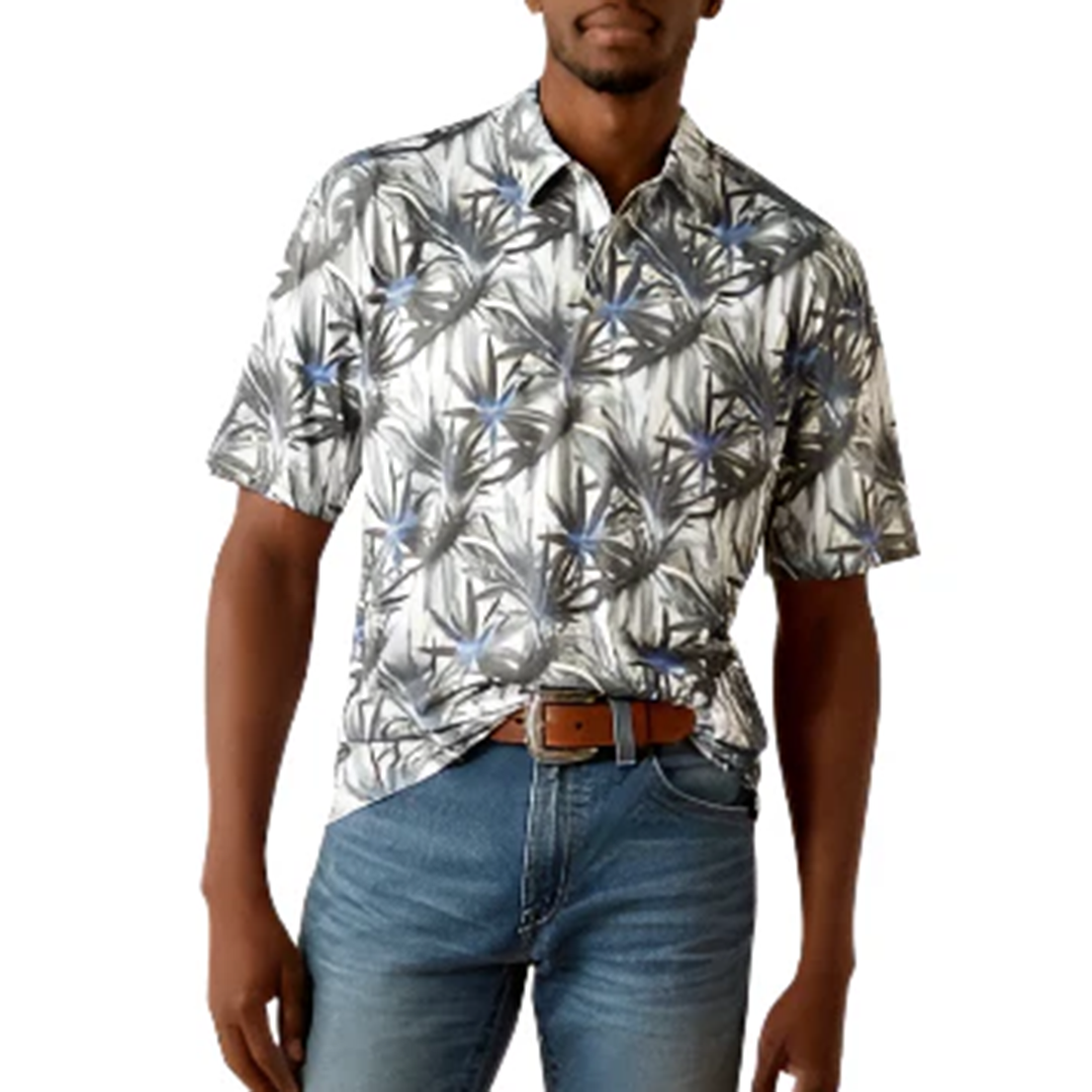 Ariat Men's Tropical Print Polo