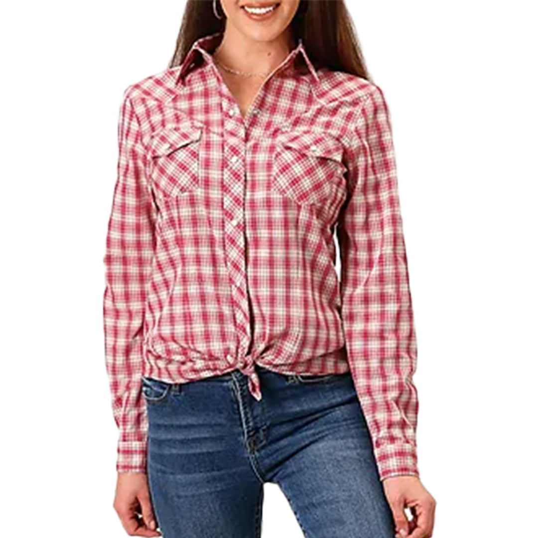 Roper Women's Plaid Snap Shirt