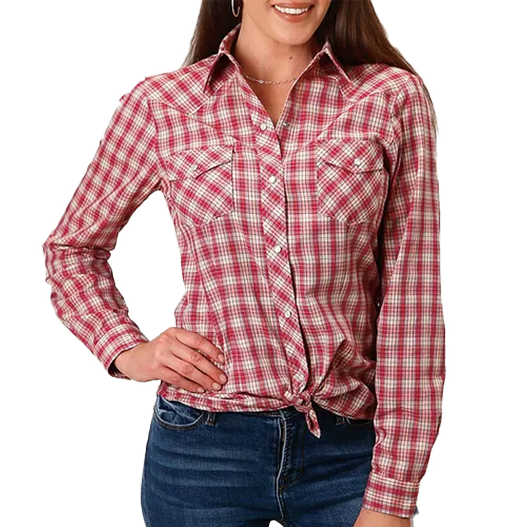 Roper Women's Plaid Snap Shirt