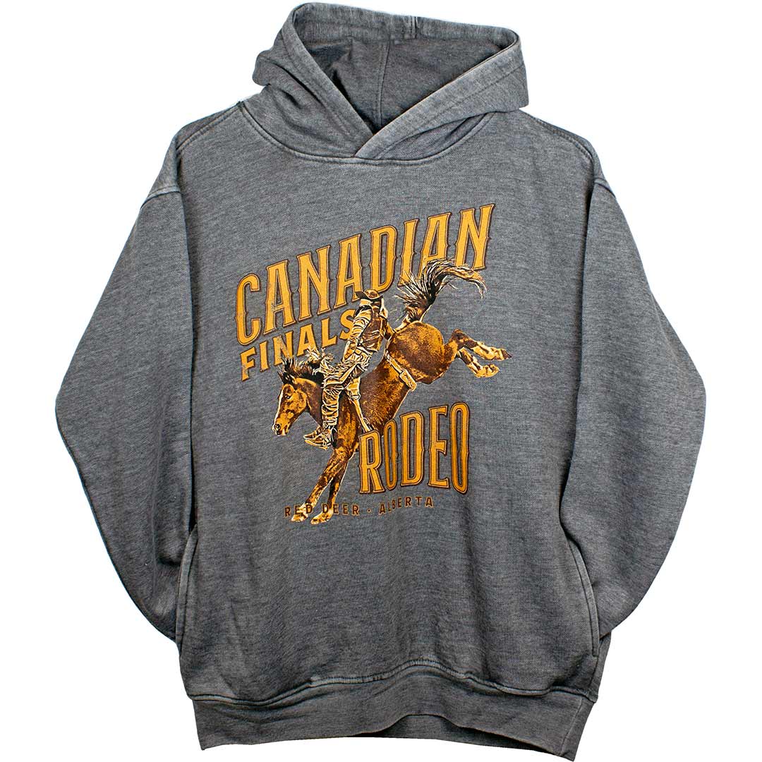 Canadian Finals Rodeo Men's Bareback Rider Graphic Hoodie