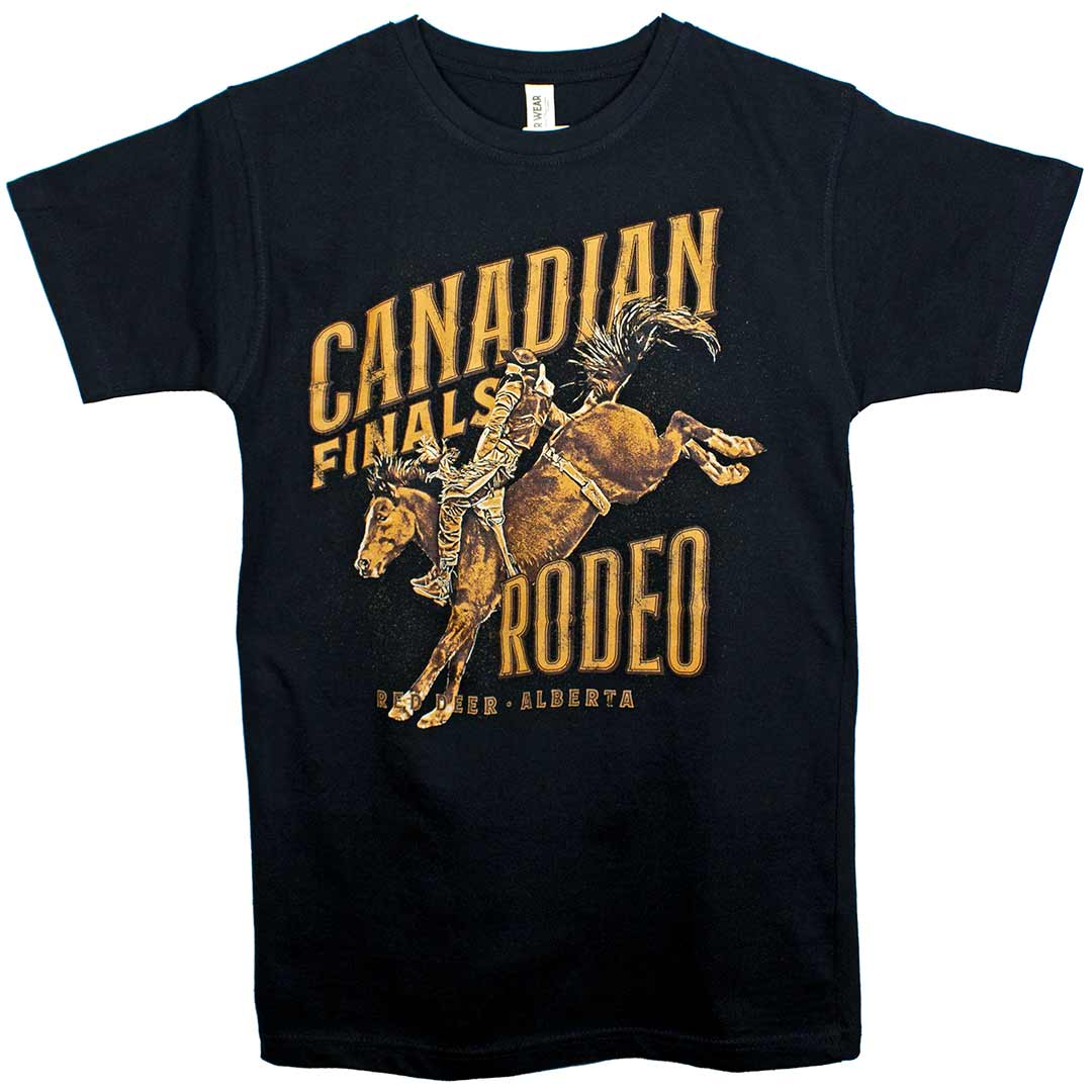 Canadian Finals Rodeo Unisex Bareback Rider Graphic T-Shirt