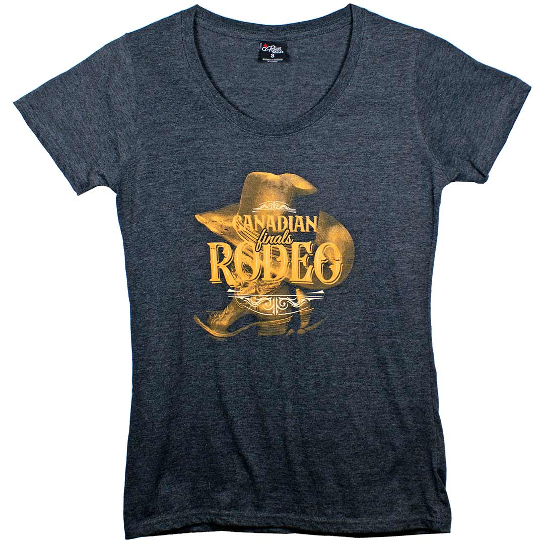 Canadian Finals Rodeo Women's Vintage Graphic T-Shirt