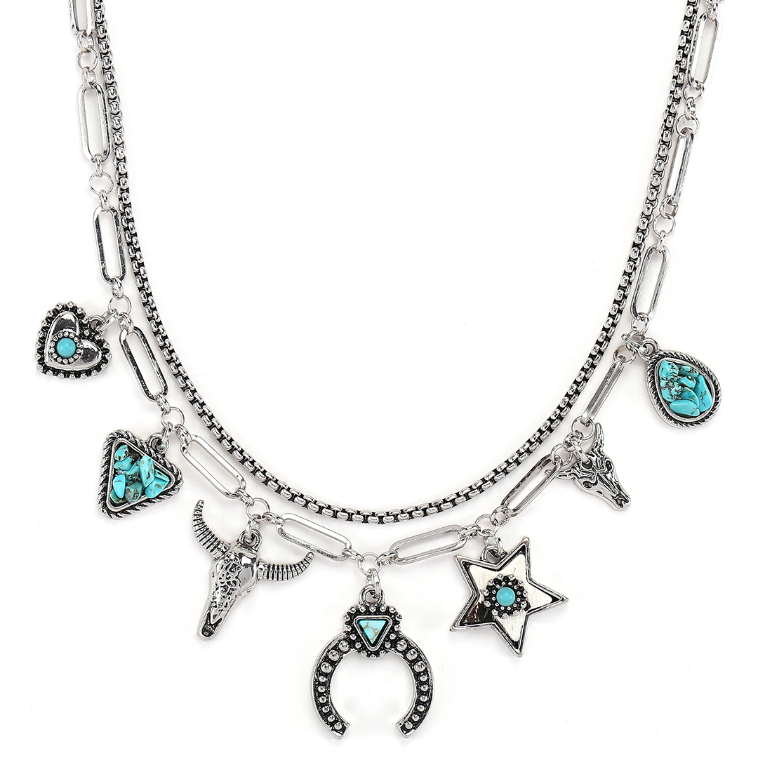 Cowgirl Confetti Women's Prairie Token Necklace