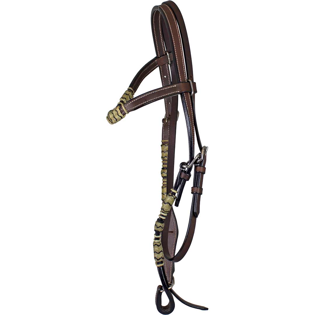 Cowboy Collection Rawhide Accent Headstall