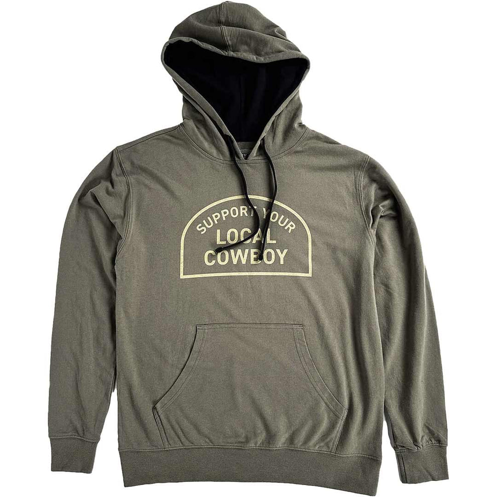 Cowboy Cool Men's Support Your Local Cowboy Hoodie