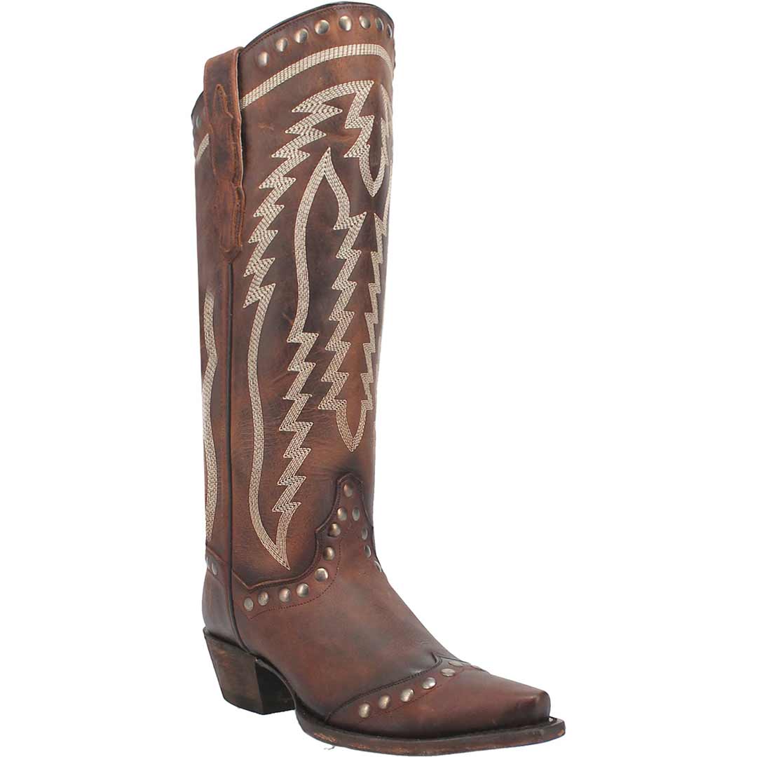 Dan Post Women's Sadi Leather Cowgirl Boots