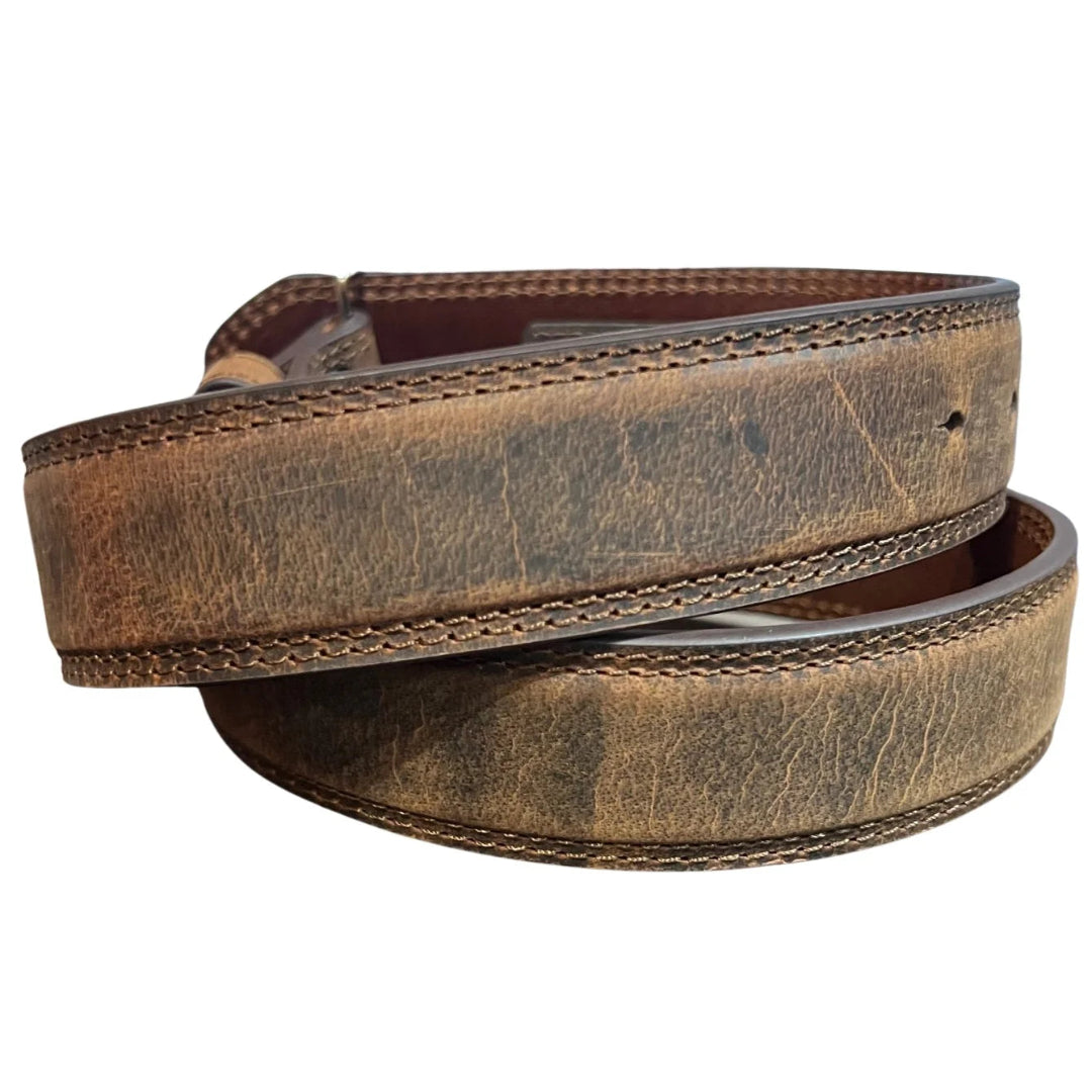 Ceinture pour homme AndWest Longhorn à motif floral