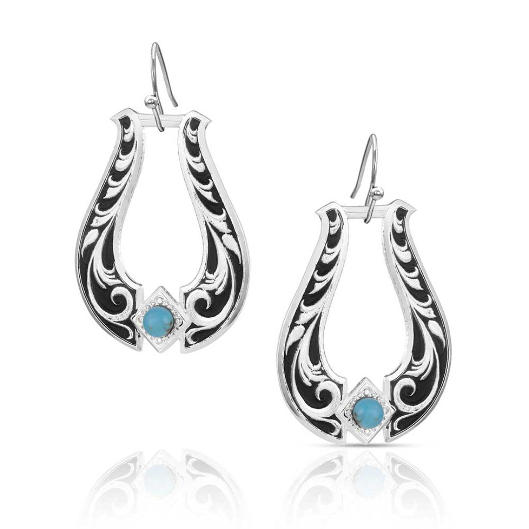 Montana Silversmith's Women's Callie's Turquoise Trail Earrings
