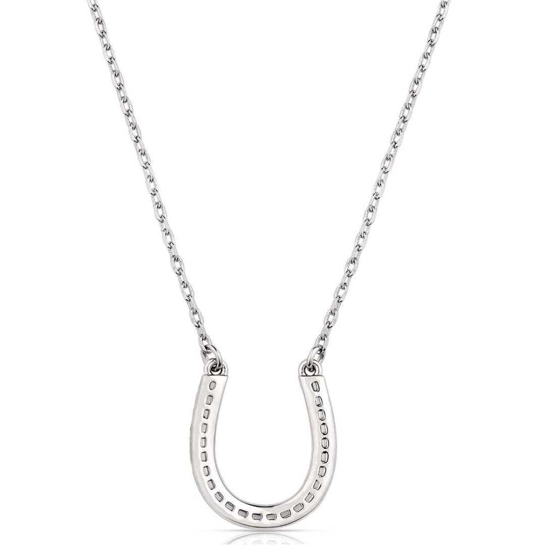 Collier de Montana Silversmiths pour femme en cristal Frosted Luck