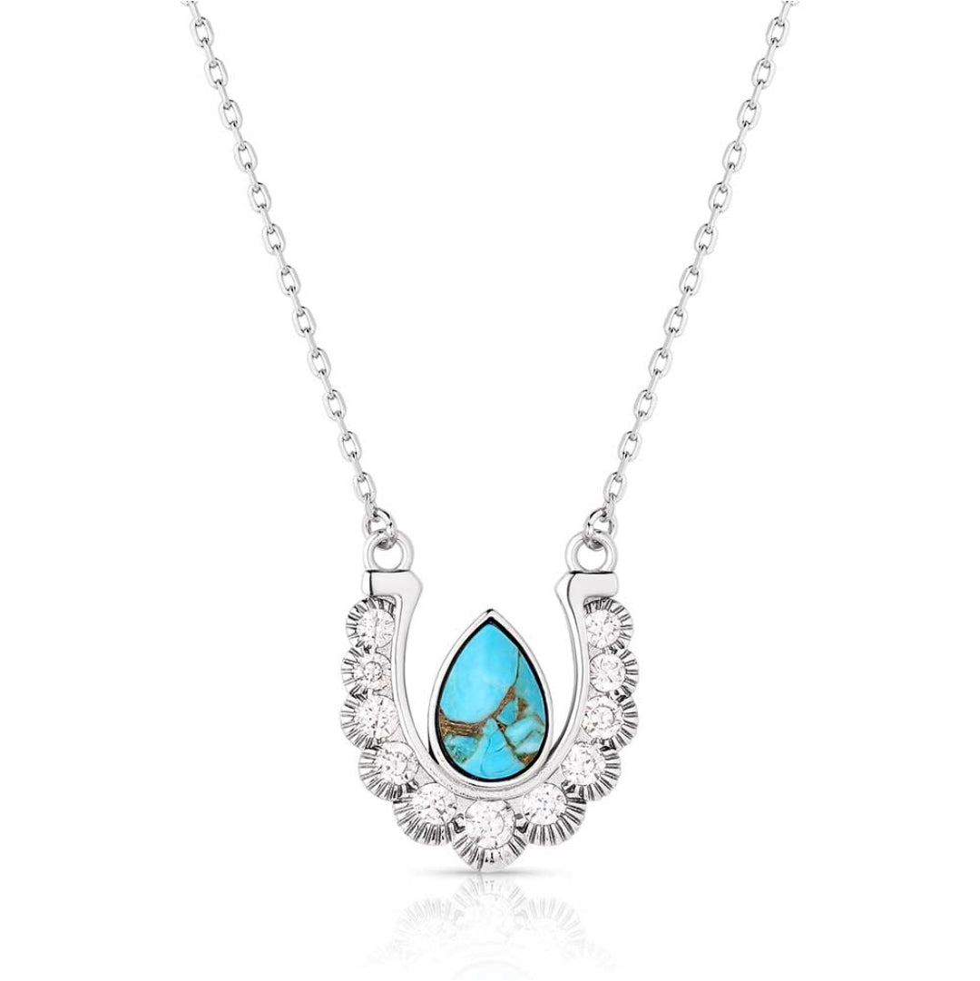 Collier Montana Silversmiths femme avec cristal Trot