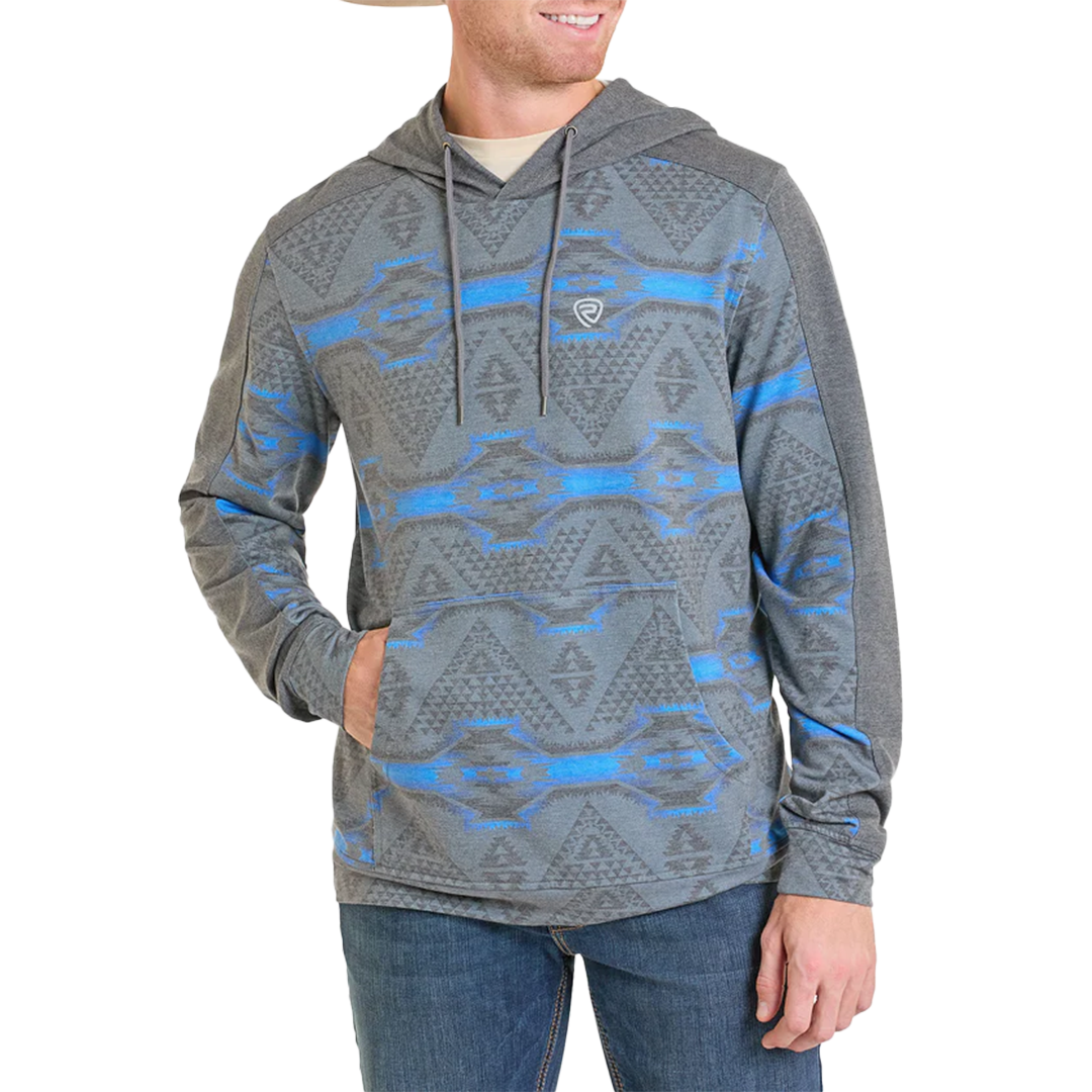 Rock & Roll Denim Men's Aztec Performance Hoodie