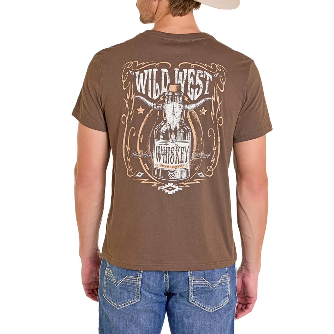 Rock & Roll Denim Unisex West Whiskey Graphic T-Shirt