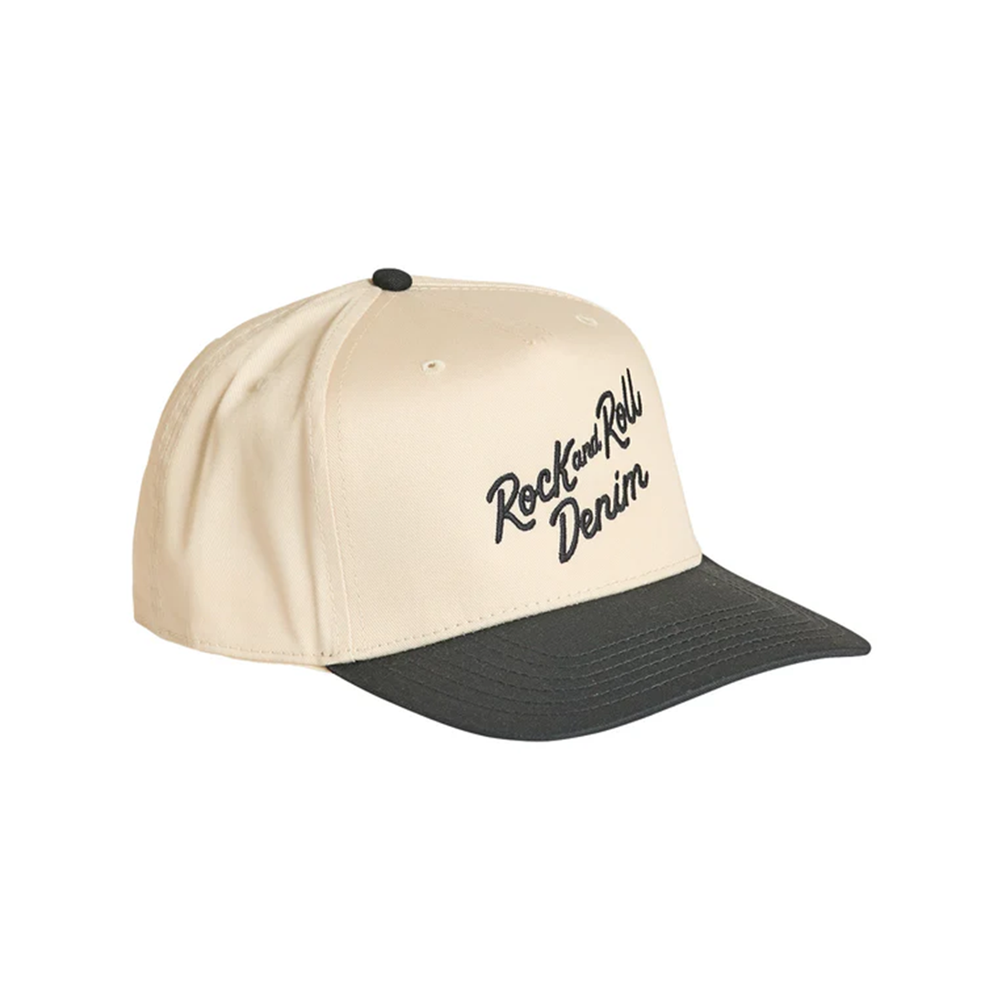 Rock & Roll Denim Men's Script Cap