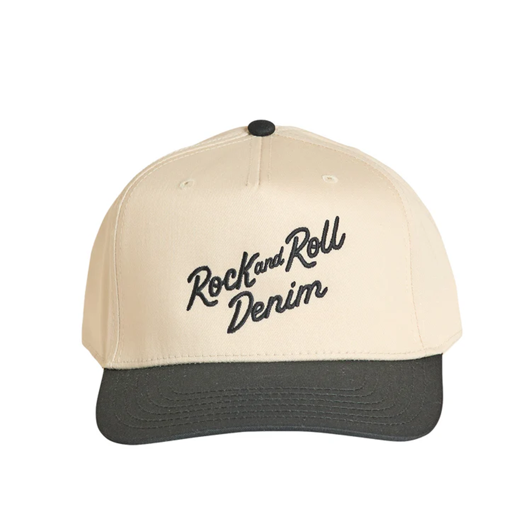 Rock & Roll Denim Men's Script Cap